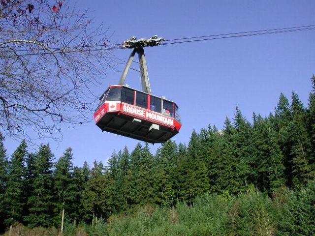 Red Skyride, Grouse Mountain, British Columbia