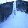 Madonna 1 Chair-Looking up the Headwall-Smuggs, VT