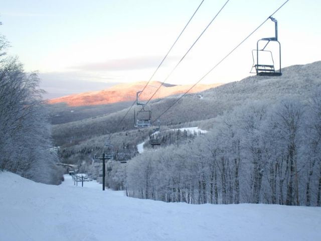 Sterling @ Smuggs-Looking down line