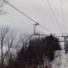 Panorama looking up the lift line