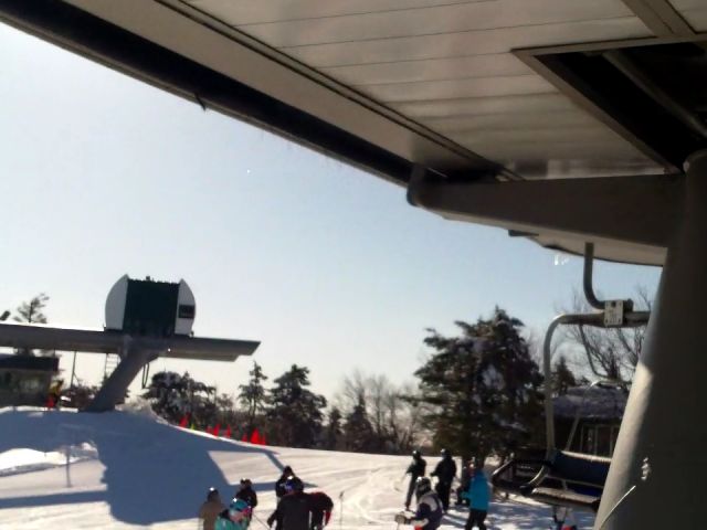 Sun Bowl Quad (As seen from Sunapee Express)