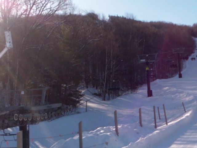 Sunapee Express Quad Lift Line