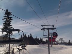 Chondola Lift Line