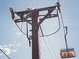 Eskimo Lift Destruction at Winter Park