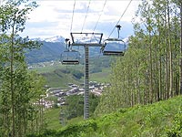 Silver Queen Express at Crested Butte, CO