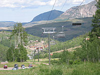 Chondola at Telluride, CO