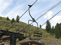 Skiers at Kelly Canyon