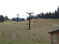 Skiers at Kelly Canyon