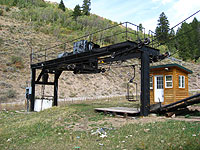 Skiers at Kelly Canyon