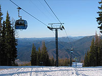 Gondola at Silver Mountain