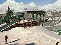 Black Double Chair at Mt. Bachelor