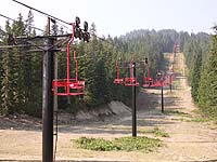 The Multipor Double Chair at Mt. Hood Ski Bowl