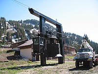 Transfer Tow at Alta