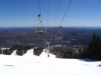 Grand Summit Express at Mount Snow Ski Resort